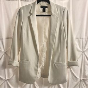 H&M White Blazer